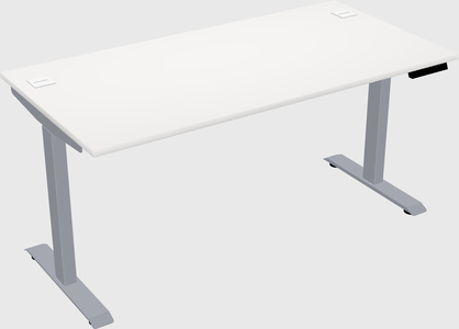 Single motor electric desk