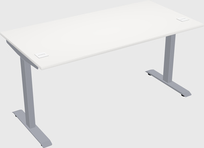 Single motor electric desk