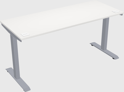 Single motor electric desk
