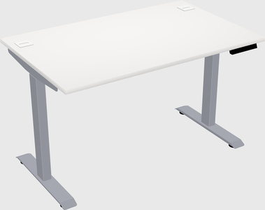 Single motor electric desk