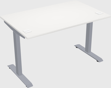 Single motor electric desk