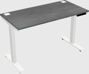 Single motor electric desk