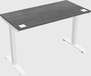 Single motor electric desk