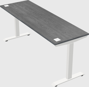Single motor electric desk