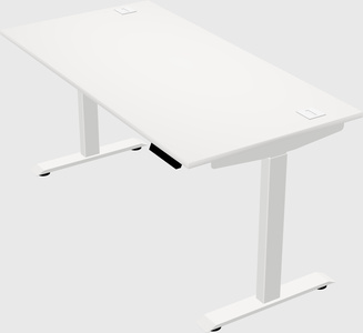 Single motor electric desk