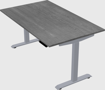 Single motor electric desk