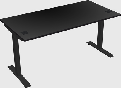 Single motor electric desk