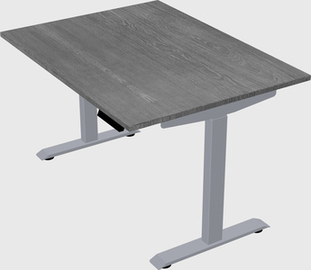 Single motor electric desk