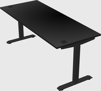 Single motor electric desk