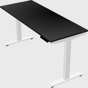Single motor electric desk