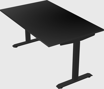 Single motor electric desk