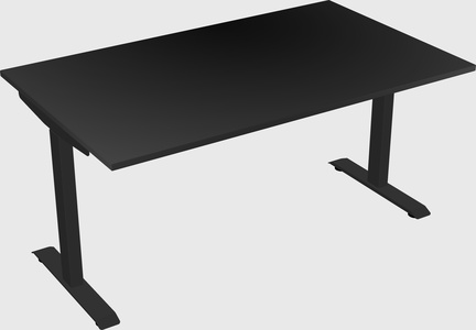 Single motor electric desk