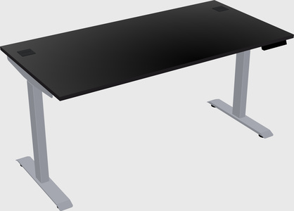 Single motor electric desk