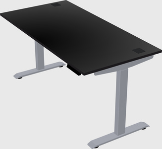 Single motor electric desk