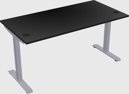 Single motor electric desk