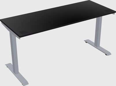 Single motor electric desk