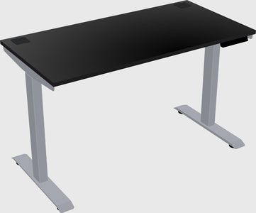 Single motor electric desk
