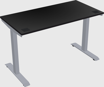 Single motor electric desk