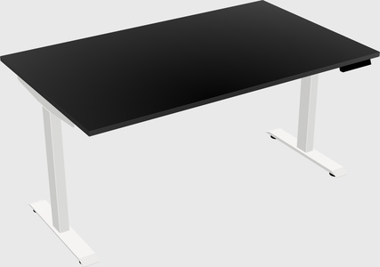 Single motor electric desk