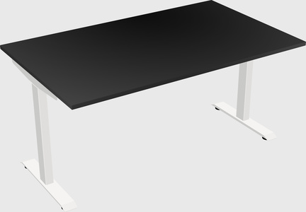Single motor electric desk