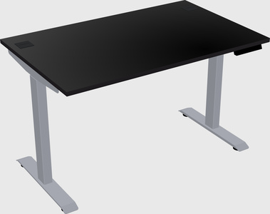 Single motor electric desk