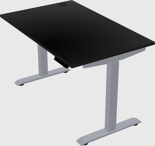 Single motor electric desk