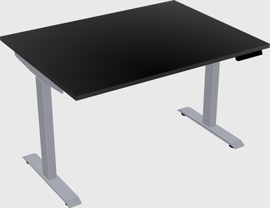 Single motor electric desk