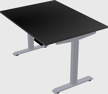 Single motor electric desk