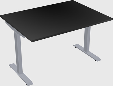 Single motor electric desk