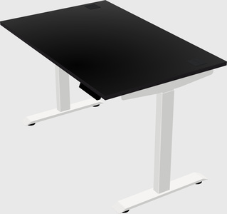 Single motor electric desk