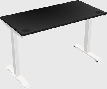 Single motor electric desk