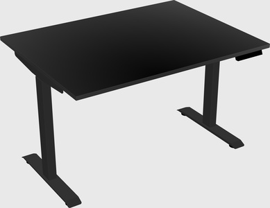 Single motor electric desk