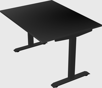 Single motor electric desk