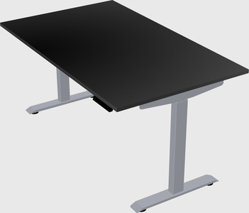 Single motor electric desk