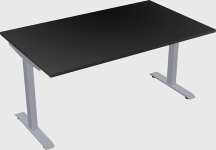 Single motor electric desk