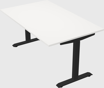 Single motor electric desk