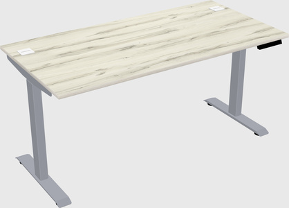 Single motor electric desk