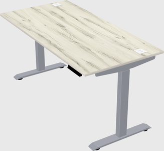 Single motor electric desk