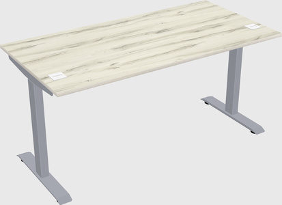 Single motor electric desk