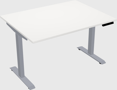 Single motor electric desk