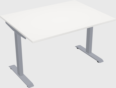 Single motor electric desk