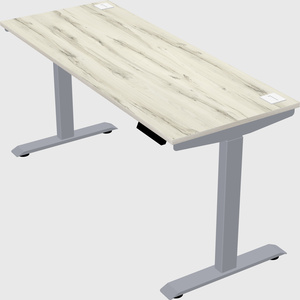 Single motor electric desk