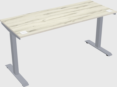 Single motor electric desk