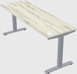 Single motor electric desk