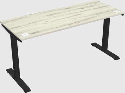 Single motor electric desk