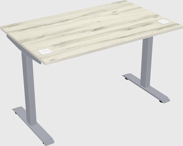 Single motor electric desk