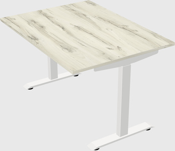 Single motor electric desk