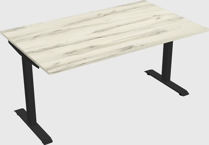 Single motor electric desk