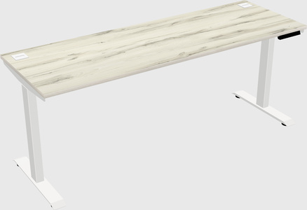 Single motor electric desk