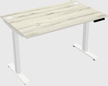 Single motor electric desk